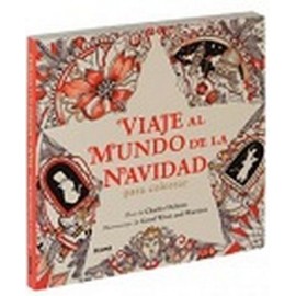 VIAJE AL MUNDO DE LA NAVIDAD PARA COLOREAR-librosluna- Libros de Libros para Todos