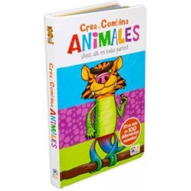 CREA Y COMBINA ANIMALES ¡AQUI, ALLI EN TODAS PARTES!-librosluna- Libros de Libros para Todos