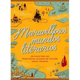 MARAVILLOSOS MUNDOS LITERARIOS            (EMPASTADO)-librosluna- Libros de Libros para Todos