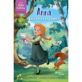 DISNEY ANTES DE LA HISTORIA -ANNA ENCUENTRA UNA AMIGA--librosluna- Libros de Libros para Todos