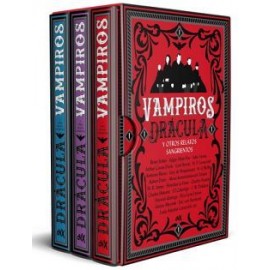 VAMPIROS -DRACULA Y OTROS RELATOS SANGRIENTOS- (3 VOLS.)-librosluna- Libros de Libros para Todos