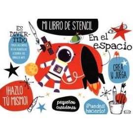 MI LIBRO DE STENCIL -EN EL ESPACIO--librosluna- Libros de Libros para Todos
