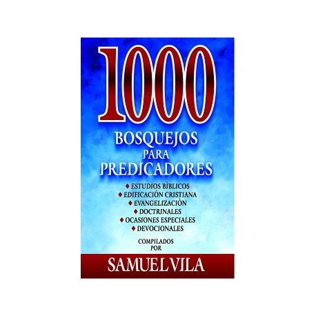 1000 BOSQUEJOS PARA PREDICADORES          (EMPASTADO)-librosluna- Libros de Libros para Todos