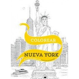 COLOREAR NUEVA YORK-librosluna- Libros de Libros para Todos