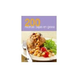 200 RECETAS BAJA EN GRASA-librosluna- Libros de Libros para Todos