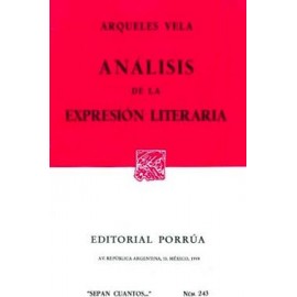 243 ANALISIS DE LA EXPRESION LITERARIA-librosluna- Libros de Libros para Todos