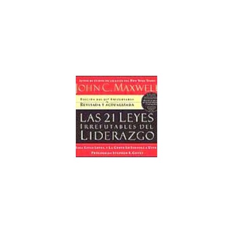 21 LEYES IRREFUTABLES DEL LIDERAZGO (AUDIOLIBRO/10MO.ANIV.)-librosluna- Libros de Libros para Todos
