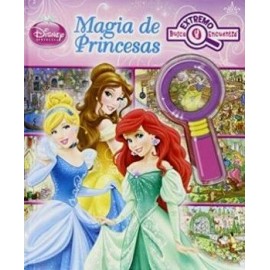 DISNEY PRINCESA/MAGIA DE PRINCESAS  -EXTREMO BUSCA Y ENCUENTRA--librosluna- Libros de Libros para Todos