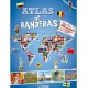 ATLAS DE BANDERAS   (C/MAS DE 250 STICKERS)-librosluna- Libros de Libros para Todos