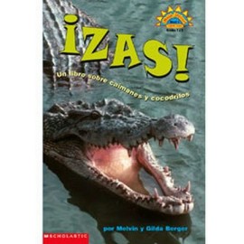 ZAS UN LIBRO SOBRE CAIMANESY COCODRILOS-librosluna- Libros de Libros para Todos