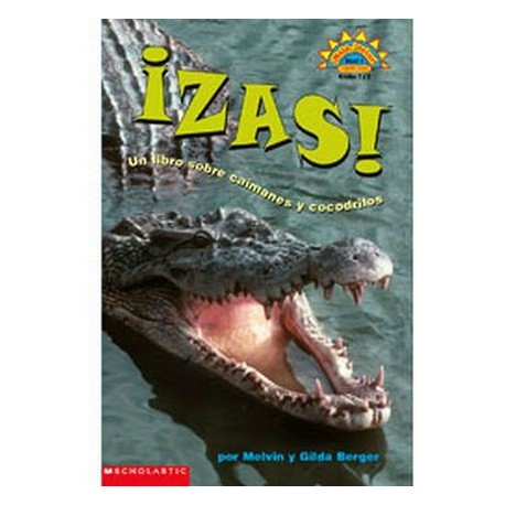 ZAS UN LIBRO SOBRE CAIMANESY COCODRILOS-librosluna- Libros de Libros para Todos