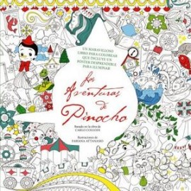 AVENTURAS DE PINOCHO, LAS (LIBRO P/COLOREAR C/POSTER)-librosluna- Libros de Libros para Todos
