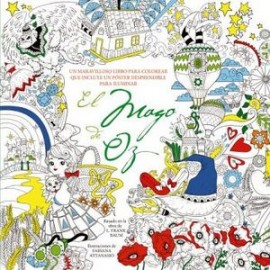 MAGO DE OZ, EL (LIBRO P/COLOREAR C/POSTER)-librosluna- Libros de Libros para Todos