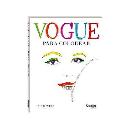 VOGUE PARA COLOREAR-librosluna- Libros de Libros para Todos