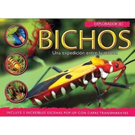 BICHOS -UNA EXPEDICION ENTRE LA MALEZA- (EXPLORADOR 3D)-librosluna- Libros de Libros para Todos