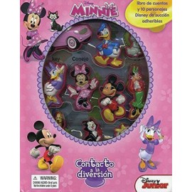 CONTACTO A LA DIVERSION -MINNIE- DISNEY JUNIOR (PERSONAJES ADHERI-librosluna- Libros de Libros para Todos