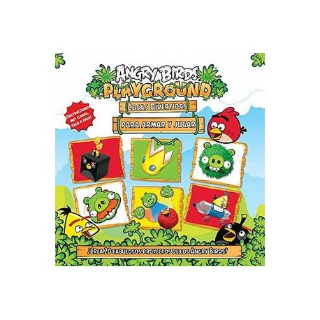 ANGRY BIRDS PLAYGROUND -COSAS DIVERTIDAS P/ARMAR Y JUGAR--librosluna- Libros de Libros para Todos