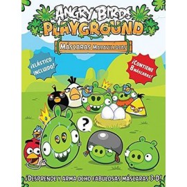 ANGRY BIRDS -MASCARAS MARAVILLOSAS- (C/8 MASCARAS)-librosluna- Libros de Libros para Todos
