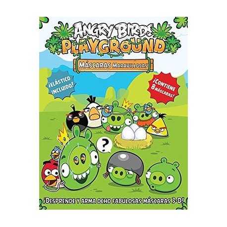 ANGRY BIRDS -MASCARAS MARAVILLOSAS- (C/8 MASCARAS)-librosluna- Libros de Libros para Todos