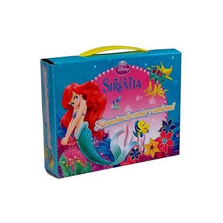 DISNEY PRINCESAS -LA SIRENITA- HISTORIAS DE AMOR Y AMISTAD-librosluna- Libros de Libros para Todos