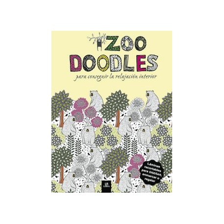 ZOO DOODLES P/CONSEGUIR LA RELAJACION INTERIOR-librosluna- Libros de Libros para Todos