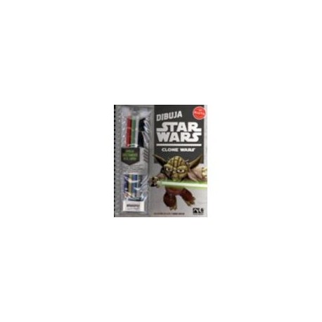 DIBUJA STAR WARS CLONE WARS                KL-966-librosluna- Libros de Libros para Todos