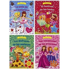 CAMBIA DE VESTUARIO (4 MOD. C/U)-librosluna- Libros de Libros para Todos
