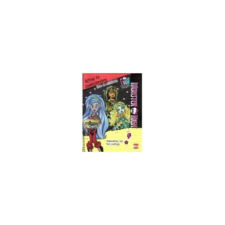 MONSTER HIGH -ACTIVA TU ZOMBICEREBRO-    LIBRO DE ACTIVIDAD-librosluna- Libros de Libros para Todos