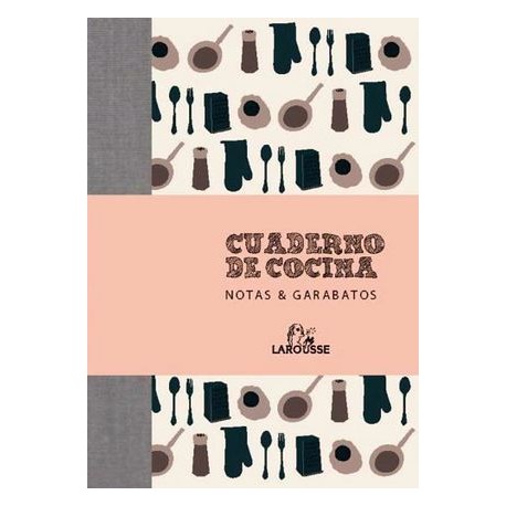 CUADERNO DE COCINA -NOTAS & GARABATOS--librosluna- Libros de Libros para Todos