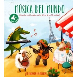 ME ENCANTA LA MUSICA! -MUSICA DEL MUNDO-  (LIBRO C/SONIDOS)-librosluna- Libros de Libros para Todos