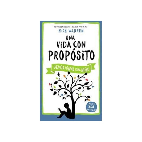 UNA VIDA CON PROPOSITO -DEVOCIONAL PARA NIÑOS- (EMPASTADO)-librosluna- Libros de Libros para Todos