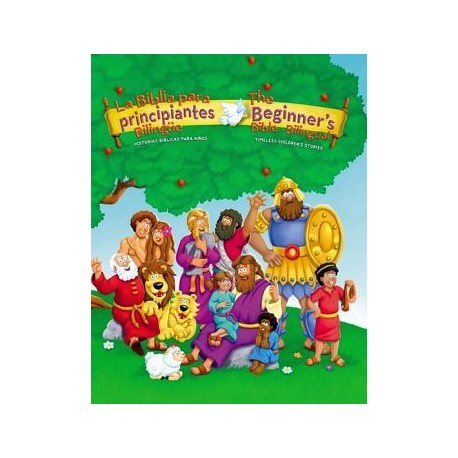 BIBLIA PARA PRINCIPIANTES, LA (BILINGUE/EMPASTADO)-librosluna- Libros de Libros para Todos