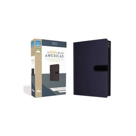 BIBLIA DE LAS AMERICAS, LA -ULTRAFINA COMPACTA/AZUL--librosluna- Libros de Libros para Todos