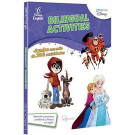 BILINGUAL ACTIVITIES -APRENDO CON DISNEY- (JUMBO C/MAS DE 200 AC.-librosluna- Libros de Libros para Todos