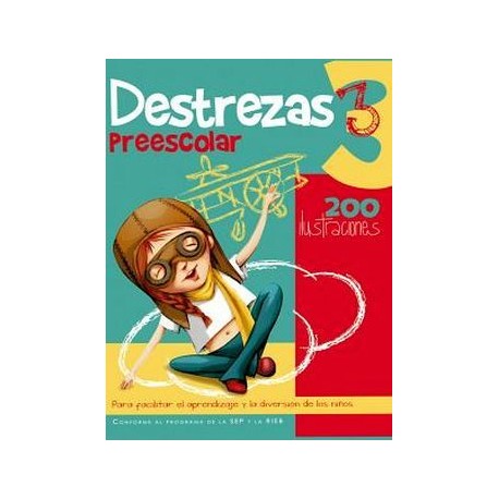 DESTREZAS 3 PREESC. (CONFORME PROGRAMA SEP Y RIEB)-librosluna- Libros de Libros para Todos