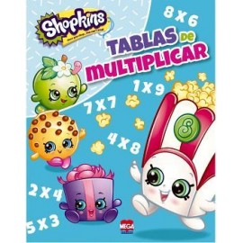 SHOPKINS -TABLAS DE MULTIPLICAR--librosluna- Libros de Libros para Todos