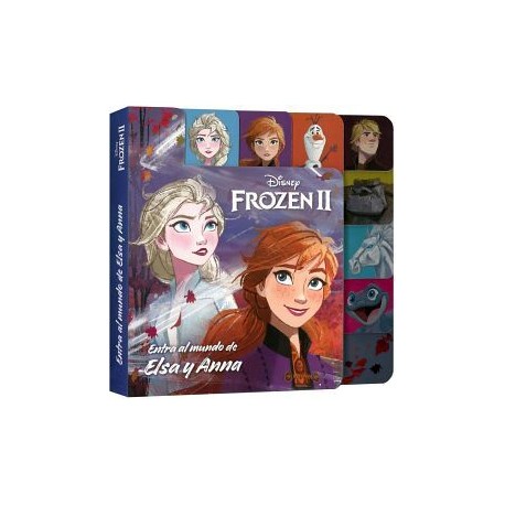 DISNEY FROZEN II -ENTRA AL MUNDO DE ELSA Y ANNA- (CARTONE)-librosluna- Libros de Libros para Todos