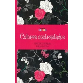 COLORES CONTRASTADOS -LIBRO DE COLOREAR PARA ADULTOS--librosluna- Libros de Libros para Todos