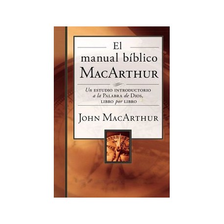 MANUAL BIBLICO MACARTHUR, EL              (EMPASTADO)-librosluna- Libros de Libros para Todos