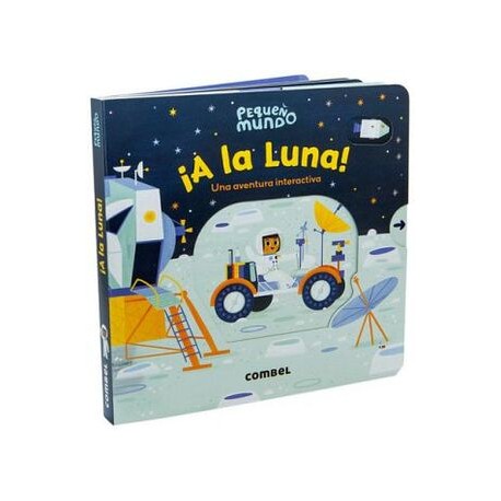 PEQUEÑO MUNDO ¡A LA LUNA!                 (CARTONE)-librosluna- Libros de Libros para Todos