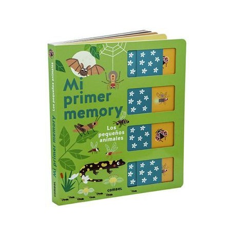 MI PRIMER MEMORY -LOS PEQUEÑOS ANIMALES-  (CARTONE)-librosluna- Libros de Libros para Todos