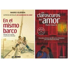PAQUETE MARIO GUERRA (C/2 LIBROS) -EN EL MISMO B./LOS CLAROSCURO.-librosluna- Libros de Libros para Todos